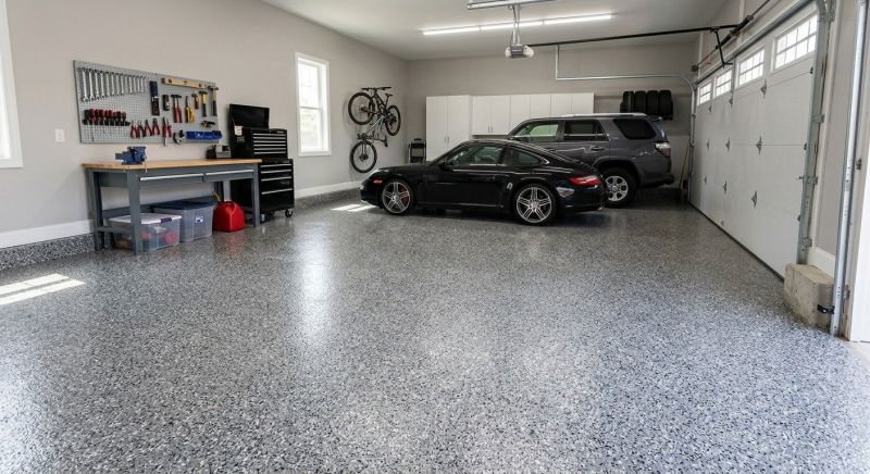 Epoxy Garage Flooring Installation in Greensboro, NC