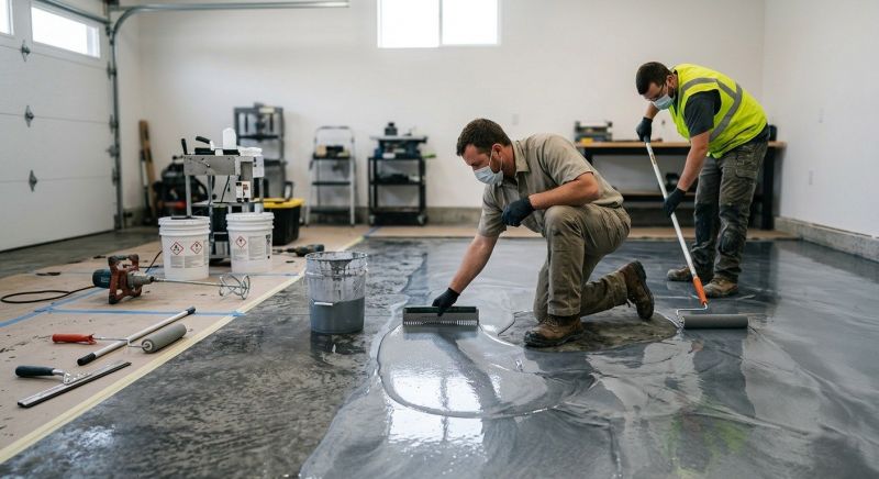 Concrete Epoxy Service in Greenville, SC