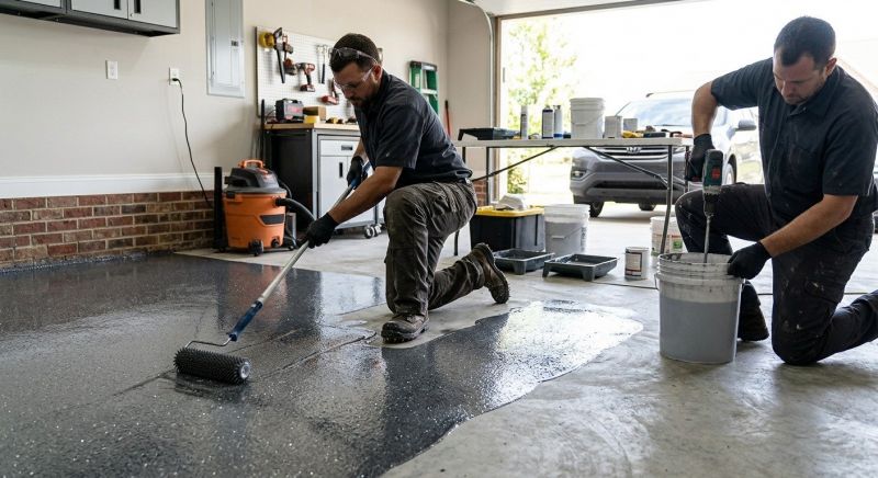 Epoxy Floor Coating Service in Alexandria, VA